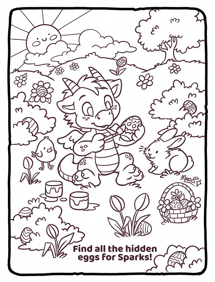 April treats and a colouring contest!